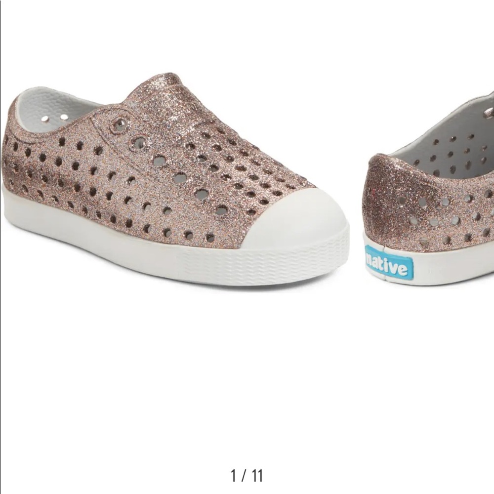 EUC Native Jefferson Bling Glitter Slip-On